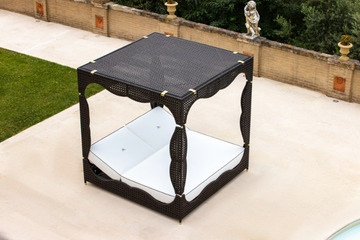 WEZEN - Canopy resin garden bed by Samuele Mazza Outdoor - view 3